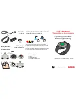 Bosch CRS-NC-S37E-ACC Operating Instructions preview