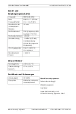 Preview for 11 page of Bosch CRS-WM-TA869 Installation Manual