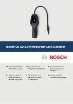 Preview for 1 page of Bosch CS LD 1.0 Operator'S Manual