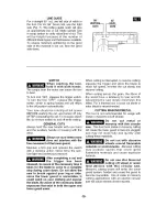 Предварительный просмотр 10 страницы Bosch CS5 Operating/Safety Instructions Manual