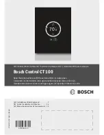 Bosch CT 100 Operating Manual предпросмотр