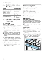 Предварительный просмотр 20 страницы Bosch CTC29S04DI User Manual