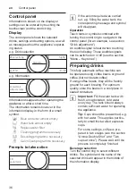 Preview for 36 page of Bosch CTL636E 6 Series Instruction Manual