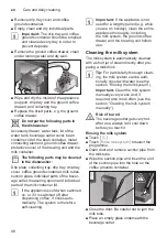 Preview for 48 page of Bosch CTL636E.6 Instruction Manual