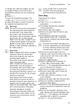 Preview for 51 page of Bosch CTL636E.6 Instruction Manual