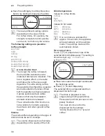 Предварительный просмотр 38 страницы Bosch CTL636ES6W Instruction Manual