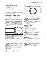 Предварительный просмотр 41 страницы Bosch CTL636ES6W Instruction Manual