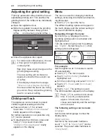 Предварительный просмотр 42 страницы Bosch CTL636ES6W Instruction Manual