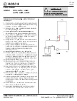 Предварительный просмотр 8 страницы Bosch CWH 1000 P Service Bulletin Booklet