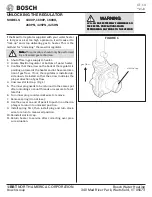 Предварительный просмотр 13 страницы Bosch CWH 1000 P Service Bulletin Booklet