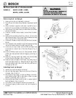 Предварительный просмотр 14 страницы Bosch CWH 1000 P Service Bulletin Booklet