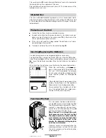 Предварительный просмотр 14 страницы Bosch D-TECT 100 Operating Instructions Manual