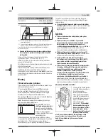 Предварительный просмотр 101 страницы Bosch D-tect 150 SV Professional Original Instructions Manual