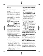 Предварительный просмотр 166 страницы Bosch D-tect 150 SV Professional Original Instructions Manual