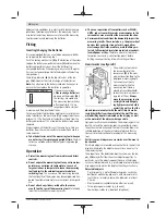 Предварительный просмотр 16 страницы Bosch D-tect 150 Original Instructions Manual