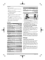 Предварительный просмотр 46 страницы Bosch D-tect 150 Original Instructions Manual