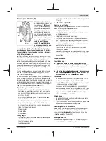 Предварительный просмотр 55 страницы Bosch D-tect 150 Original Instructions Manual