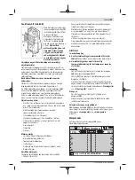 Предварительный просмотр 69 страницы Bosch D-tect 150 Original Instructions Manual