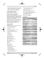 Предварительный просмотр 111 страницы Bosch D-tect 150 Original Instructions Manual