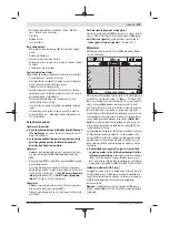 Предварительный просмотр 219 страницы Bosch D-tect 150 Original Instructions Manual