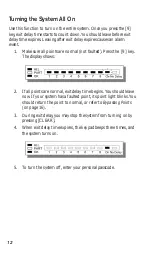 Предварительный просмотр 12 страницы Bosch D220 User Manual