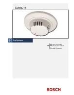 Preview for 1 page of Bosch D285DH Installation Instructions Manual