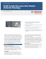 Bosch D341 Specification preview