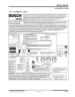 Предварительный просмотр 59 страницы Bosch D4412 Operation And Installation Manual