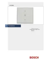Preview for 1 page of Bosch D7044 Installation Instructions Manual