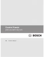 Предварительный просмотр 1 страницы Bosch D7412GV4 Owner'S Manual