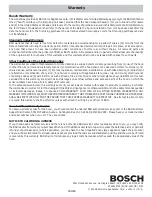 Предварительный просмотр 6 страницы Bosch DAH93 Series Use And Care Manual