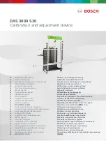 Bosch DAS 3000 S20 Original Instructions Manual предпросмотр