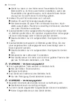Preview for 6 page of Bosch DBB66AF50 User Manual