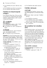 Preview for 14 page of Bosch DBB66AF50 User Manual