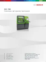 Bosch DCI 700 Original Instructions Manual preview