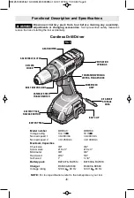 Предварительный просмотр 8 страницы Bosch DDB140 Operating/Safety Instructions Manual