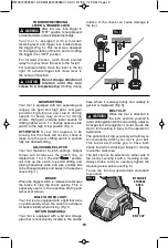 Предварительный просмотр 10 страницы Bosch DDB140 Operating/Safety Instructions Manual