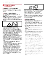 Предварительный просмотр 4 страницы Bosch DDD96AM60 Instruction Manual