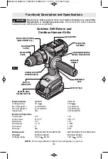 Предварительный просмотр 9 страницы Bosch DDH181 Operating/Safety Instructions Manual