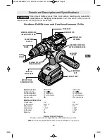 Preview for 8 page of Bosch DDH181X Operating/Safety Instructions Manual