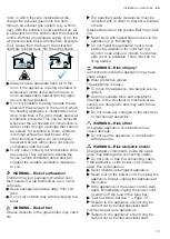 Предварительный просмотр 15 страницы Bosch DDW88MM65 User Manual And Installation Instructions