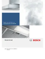 Bosch DFM063W50B Instructions For Installation And Use Manual preview