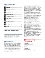 Preview for 2 page of Bosch DFM063W50B Instructions For Installation And Use Manual