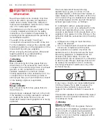 Preview for 10 page of Bosch DFM063W50B Instructions For Installation And Use Manual