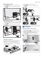 Preview for 13 page of Bosch DFM063W50B Instructions For Installation And Use Manual