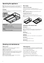 Preview for 6 page of Bosch DFO060W50 Instruction Manual