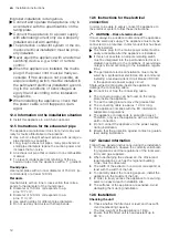 Предварительный просмотр 12 страницы Bosch DFR067A52 User Manual And Assembly Instructions