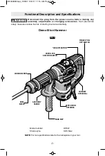 Preview for 7 page of Bosch DH507 Operating And Safety Instructions Manual