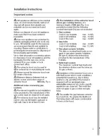 Preview for 7 page of Bosch DHI62 Series Operating Instructions Manual