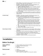 Preview for 4 page of Bosch DHL 755 B Installation Manual